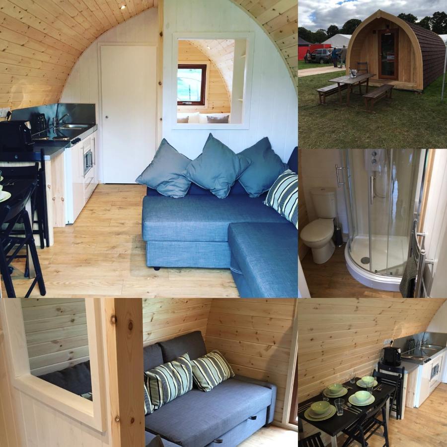 Wall Eden Farm - Luxury Log Cabins And Glamping 하이브리지 외부 사진
